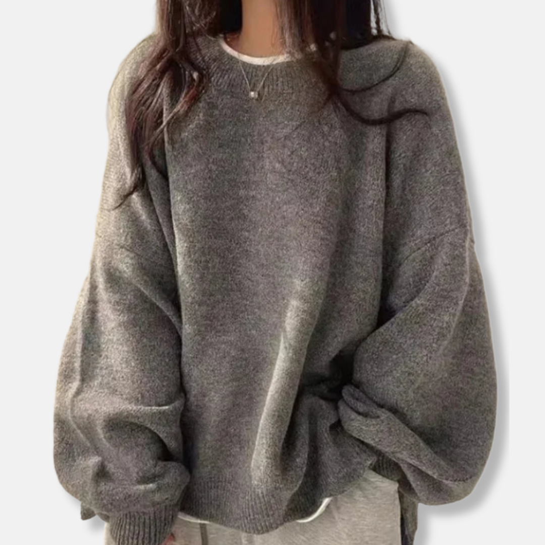 VogeLuxe | Women’s Cozy Oversized Knit Sweater 3
