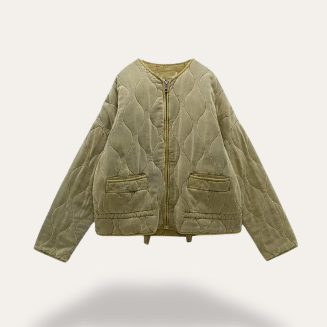 VogeLuxe | Women’s Diamond Pattern Winter Jacket 0