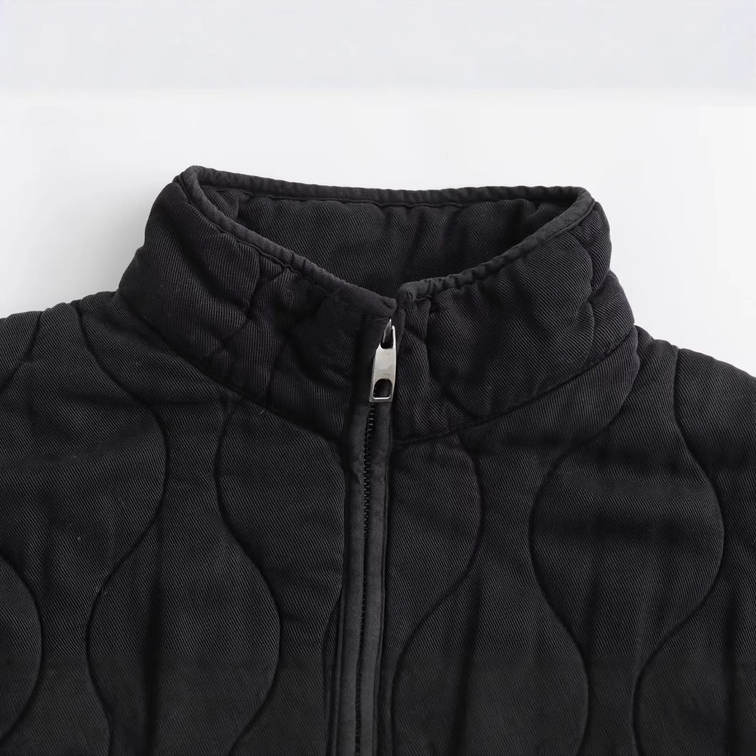 VogeLuxe | Women’s Diamond Pattern Winter Jacket 3