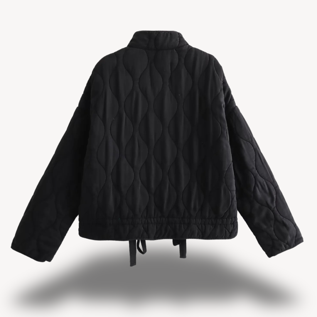VogeLuxe | Women’s Diamond Pattern Winter Jacket 8