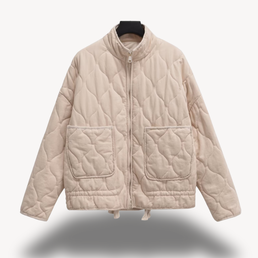 VogeLuxe | Women’s Diamond Pattern Winter Jacket 9