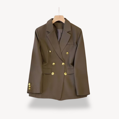VogeLuxe | Women’s Double-Breasted Blazer 0