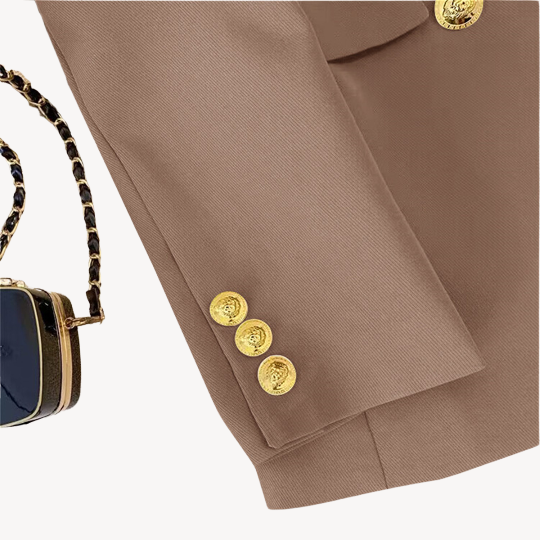 VogeLuxe | Women’s Double-Breasted Blazer 4