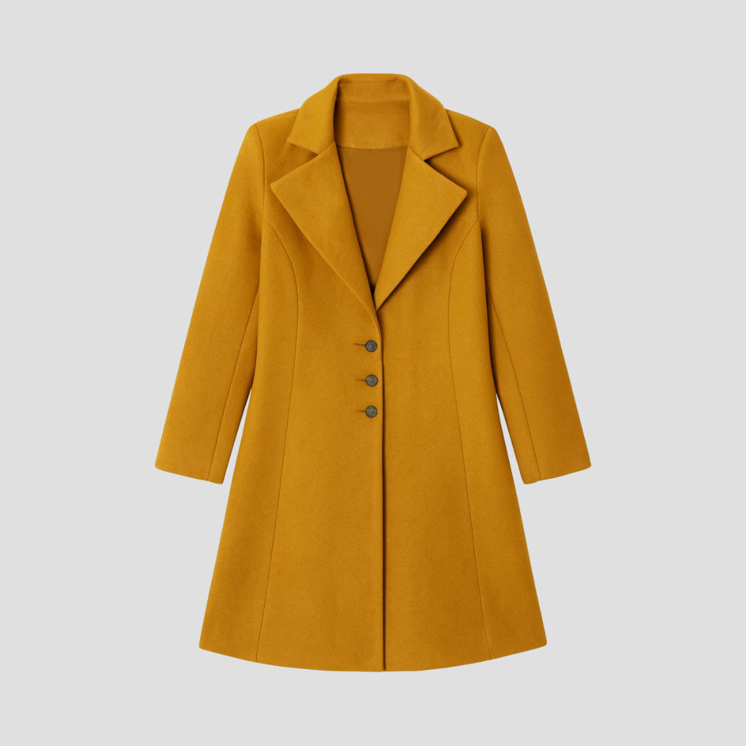 VogeLuxe | Women’s Elegant A-Line Coat 1