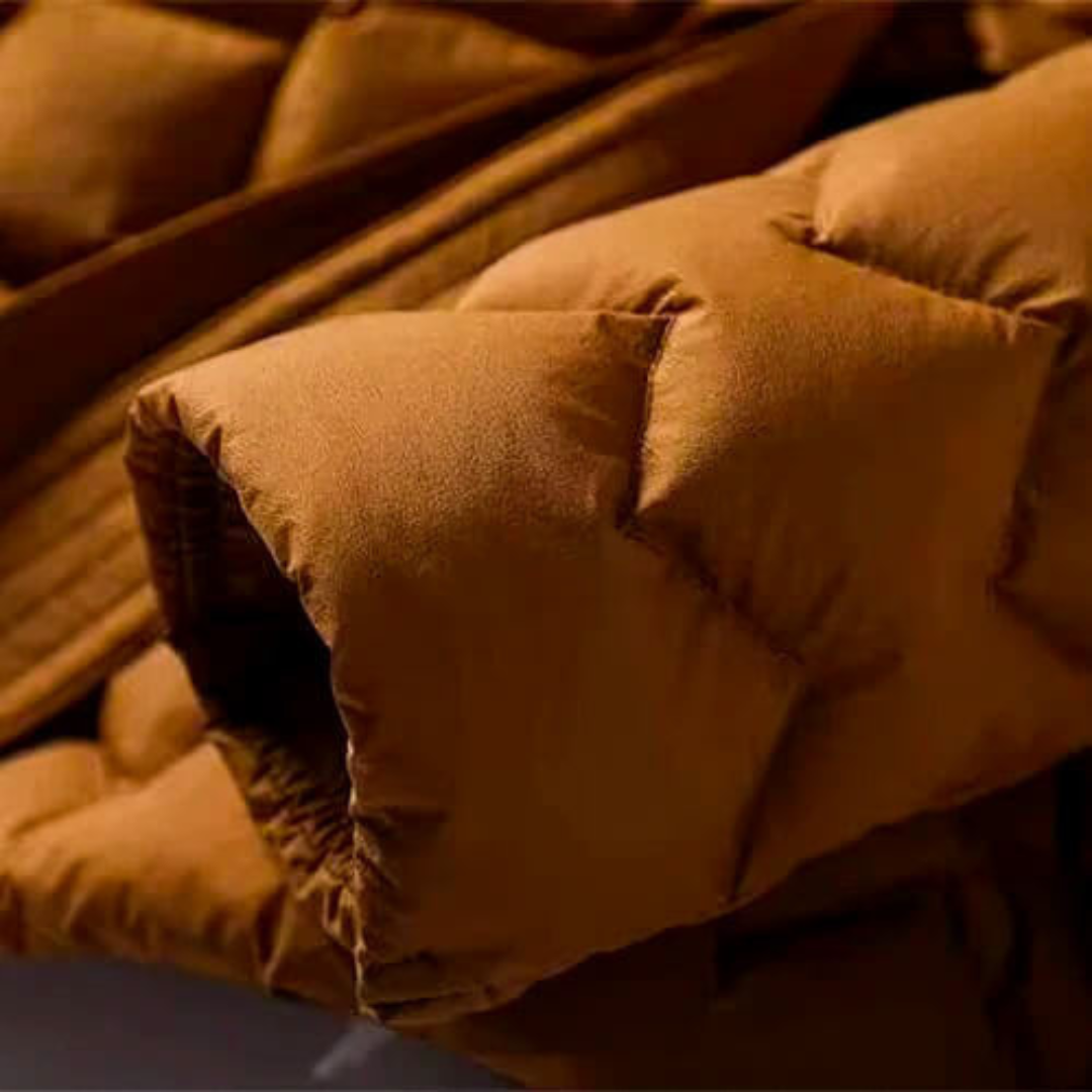 VogeLuxe | Women’s Elegant Belted Down Jacket 4