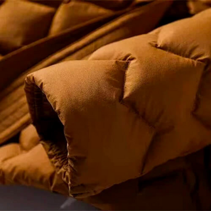 VogeLuxe | Women’s Elegant Belted Down Jacket 4