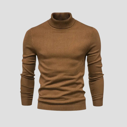 VogeLuxe | Women’s Elegant Fitted Turtleneck Sweater 1