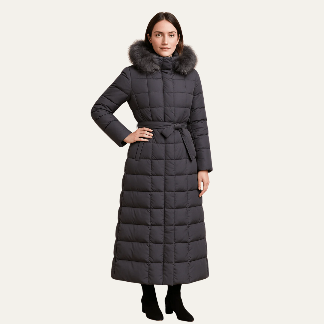 VogeLuxe | Women’s Elegant Maxi Puffer Coat 1