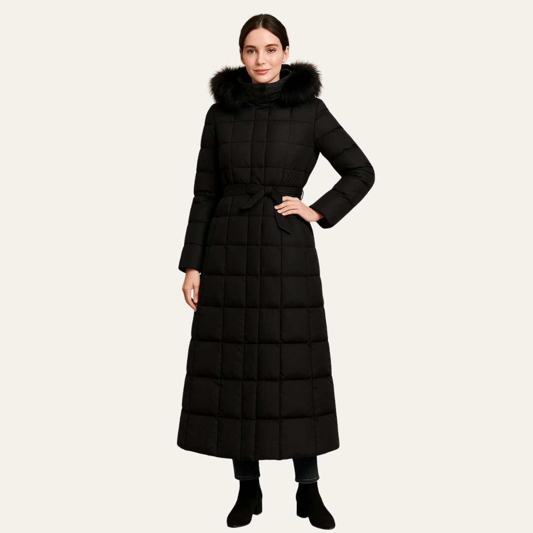 VogeLuxe | Women’s Elegant Maxi Puffer Coat 3