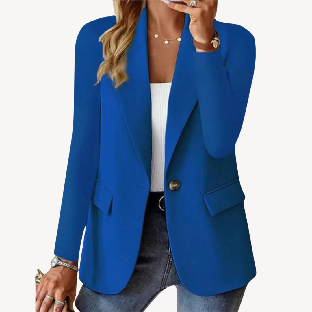 VogeLuxe | Women’s Elegant Solid Suit Jacket 4