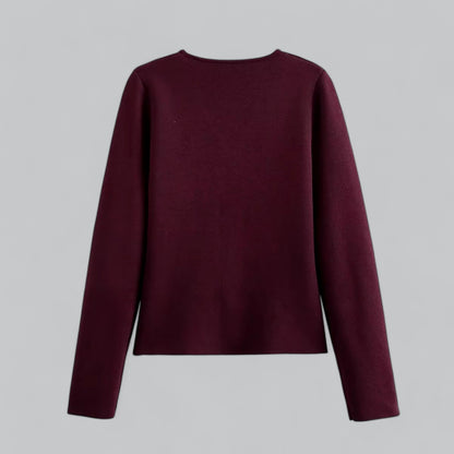 VogeLuxe | Women’s Elegant Wrap Knit Top 6