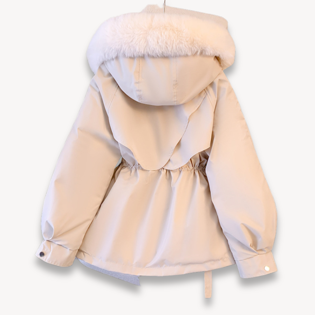 VogeLuxe | Women’s Faux Fur Collar Down Jacket 4