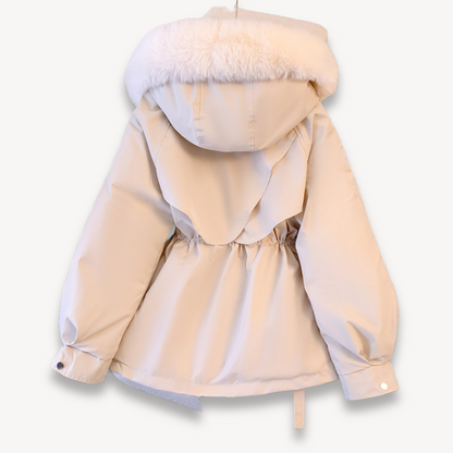 VogeLuxe | Women’s Faux Fur Collar Down Jacket 4