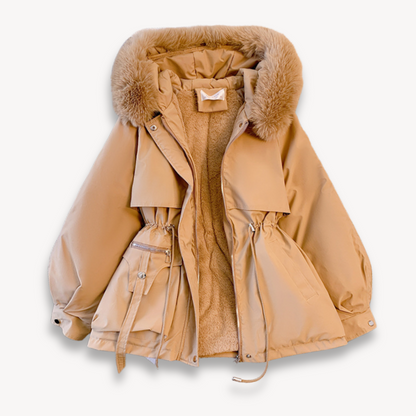VogeLuxe | Women’s Faux Fur Collar Down Jacket 6