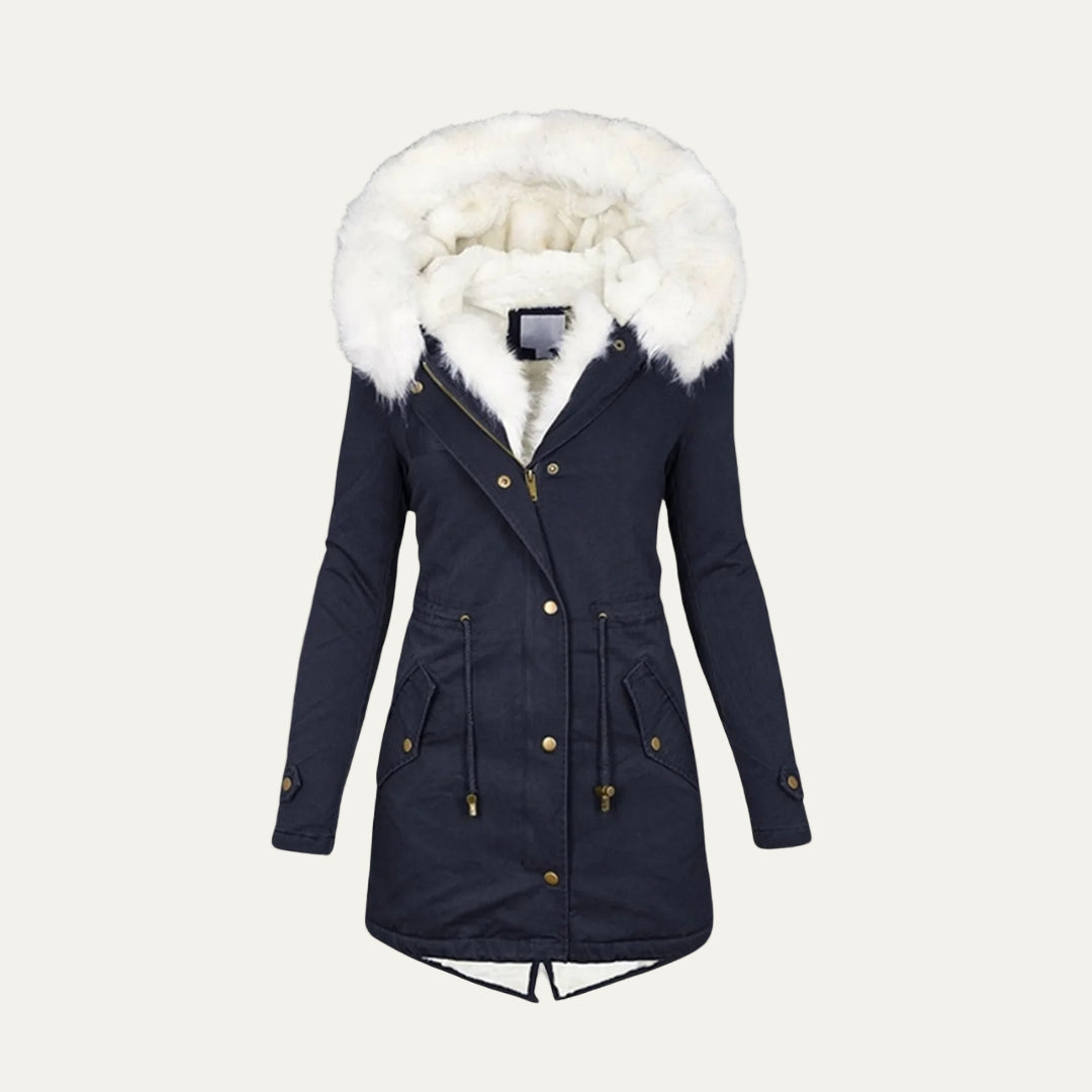 VogeLuxe | Women’s Faux Fur Trimmed Winter Parka 0