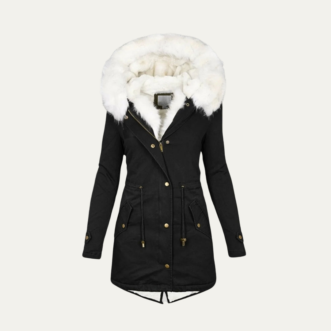 VogeLuxe | Women’s Faux Fur Trimmed Winter Parka 2
