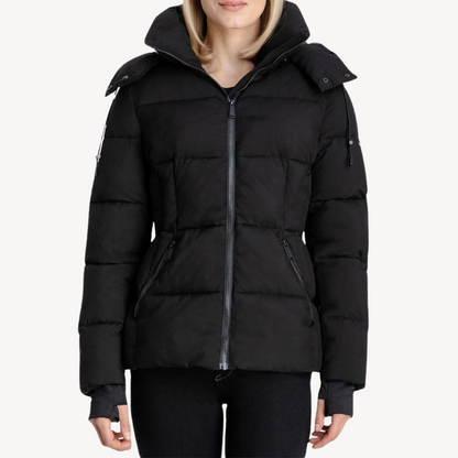 VogeLuxe | Women’s Faux Hooded Puffer Jacket 0