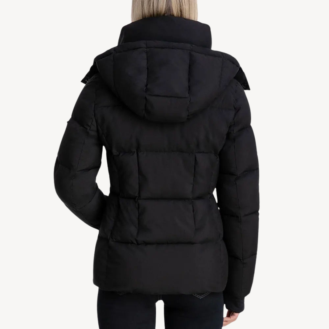 VogeLuxe | Women’s Faux Hooded Puffer Jacket 1