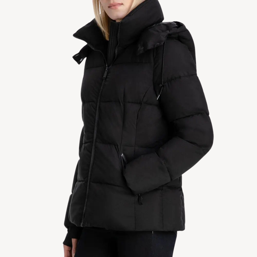VogeLuxe | Women’s Faux Hooded Puffer Jacket 2