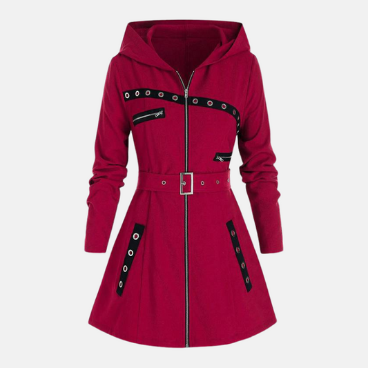 VogeLuxe | Women’s Fitted Trench Jacket 0