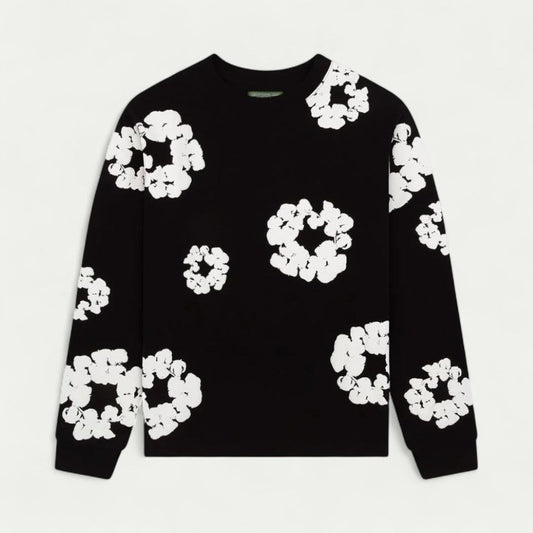 VogeLuxe | Women’s Floral Graphic Relaxed Sweatshirt 0