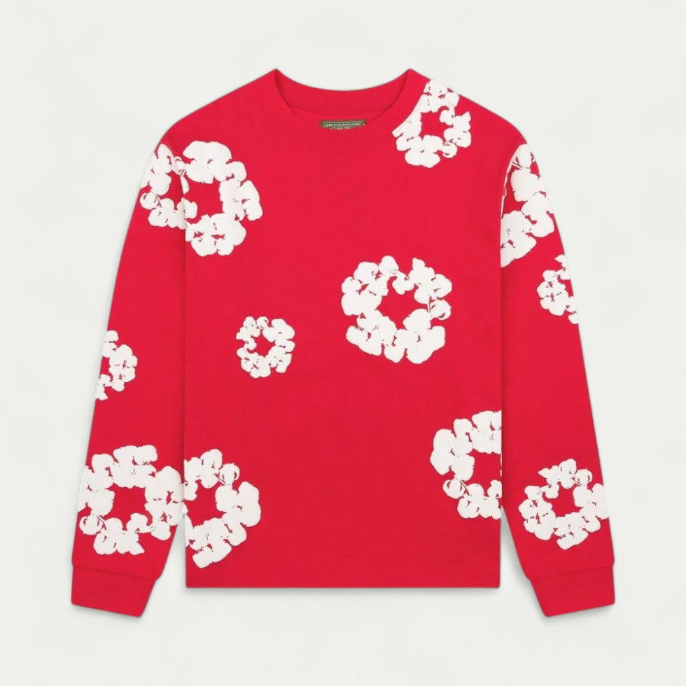 VogeLuxe | Women’s Floral Graphic Relaxed Sweatshirt 2