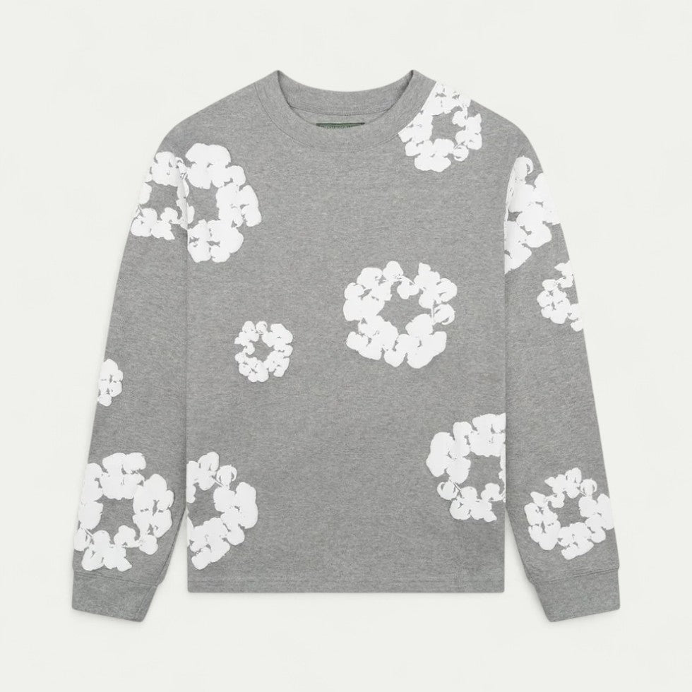 VogeLuxe | Women’s Floral Graphic Relaxed Sweatshirt 3