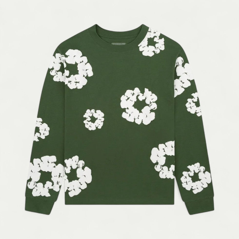 VogeLuxe | Women’s Floral Graphic Relaxed Sweatshirt 4