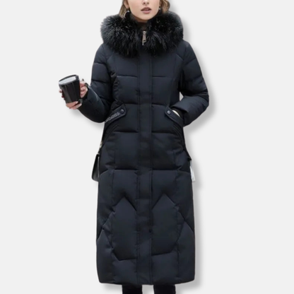 VogeLuxe | Women’s Full-Length Quilted Puffer Coat 2