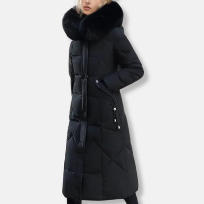 VogeLuxe | Women’s Full-Length Quilted Puffer Coat 5