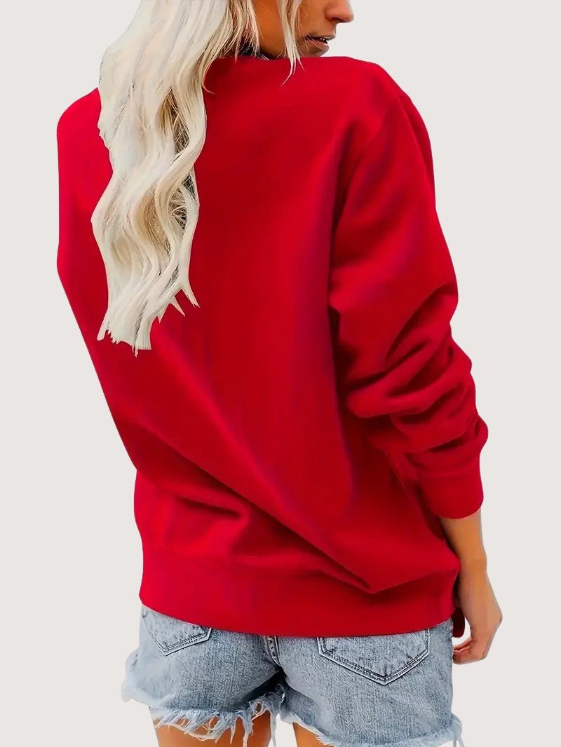 VogeLuxe | Women’s Funny Squirrel Christmas Sweatshirt 1