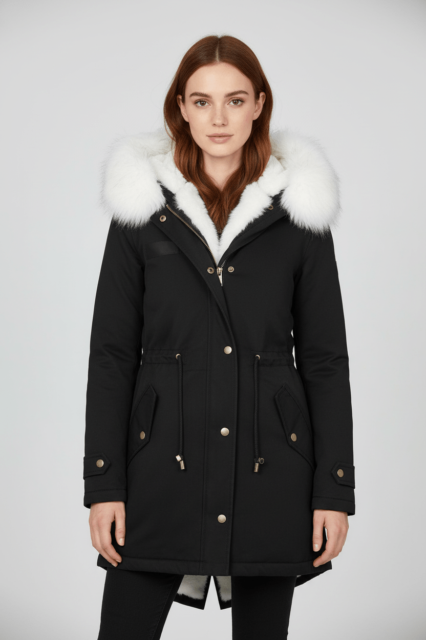 VogeLuxe | Women’s Fur Lined Hooded Winter Parka 0