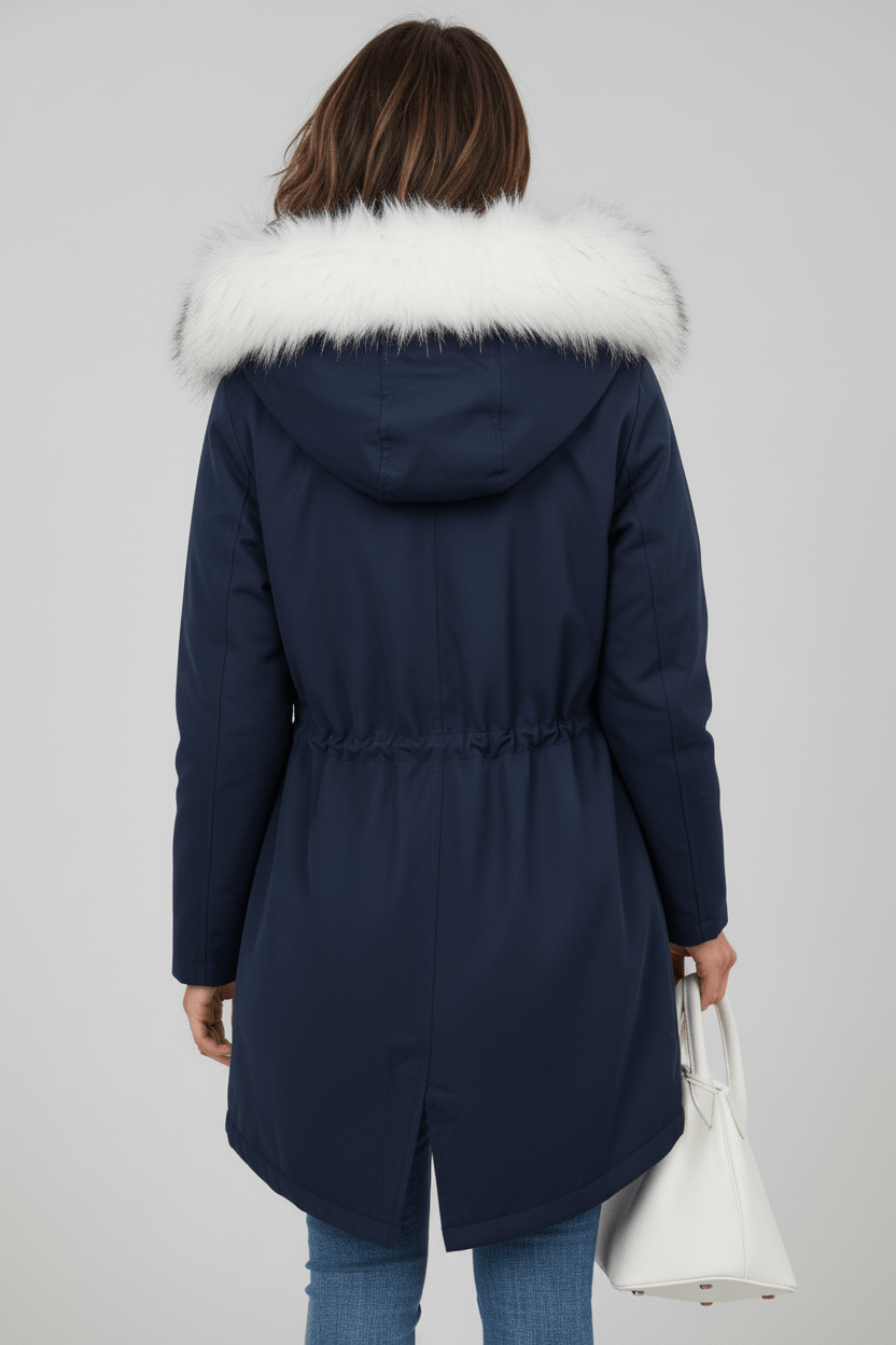 VogeLuxe | Women’s Fur Lined Hooded Winter Parka 2