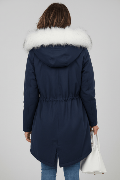 VogeLuxe | Women’s Fur Lined Hooded Winter Parka 2