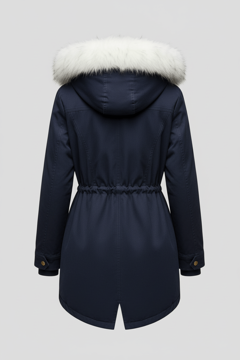 VogeLuxe | Women’s Fur Lined Hooded Winter Parka 3