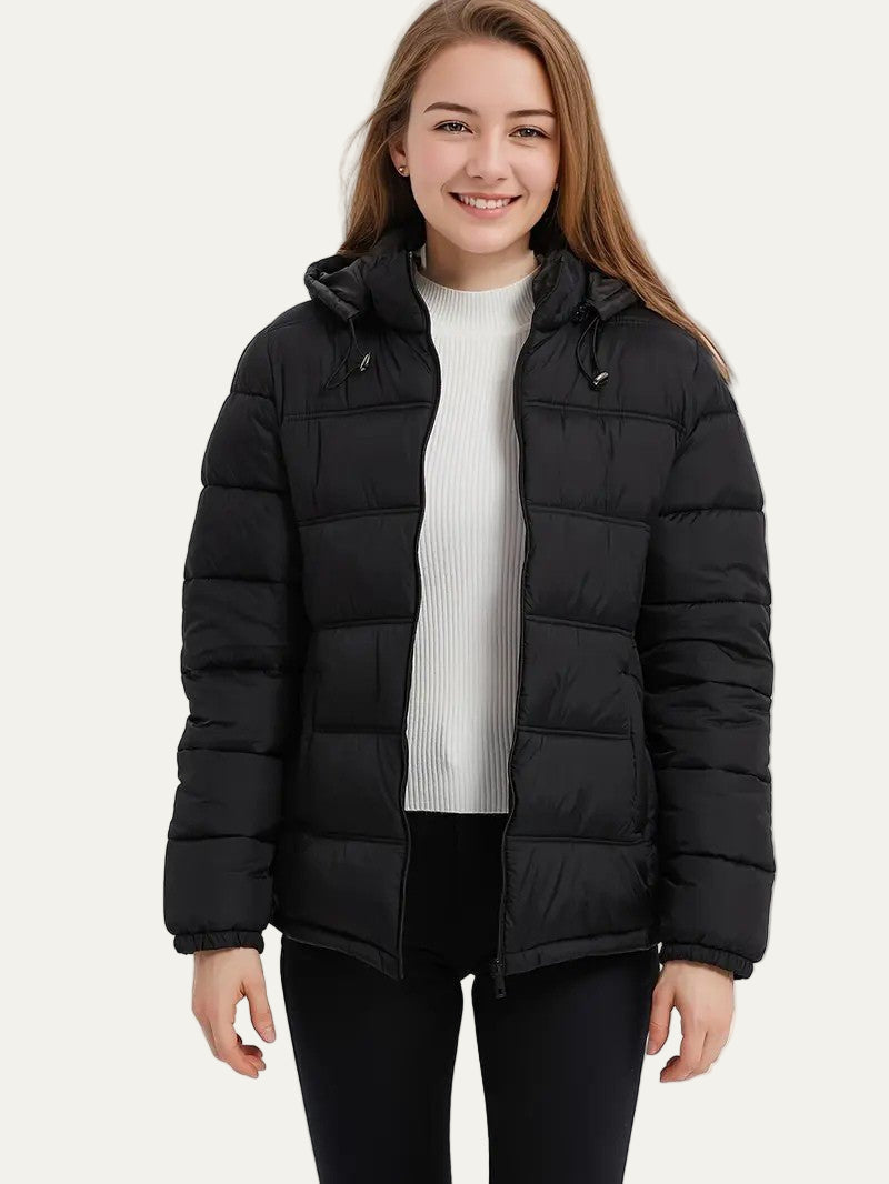 VogeLuxe | Women’s Hip-Length Puffer Jacket 2