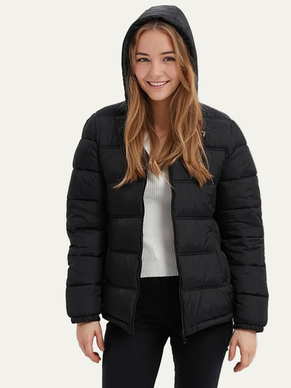 VogeLuxe | Women’s Hip-Length Puffer Jacket 3