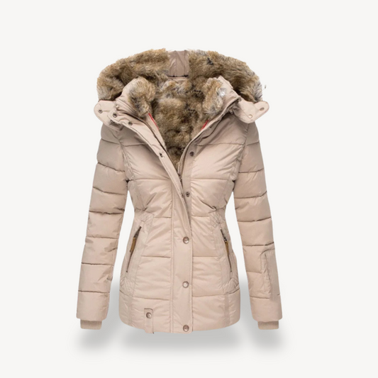 VogeLuxe | Women’s Hooded Long Winter Coat 0