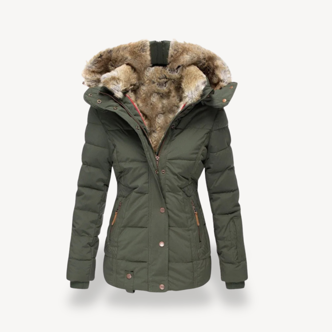 VogeLuxe | Women’s Hooded Long Winter Coat 2