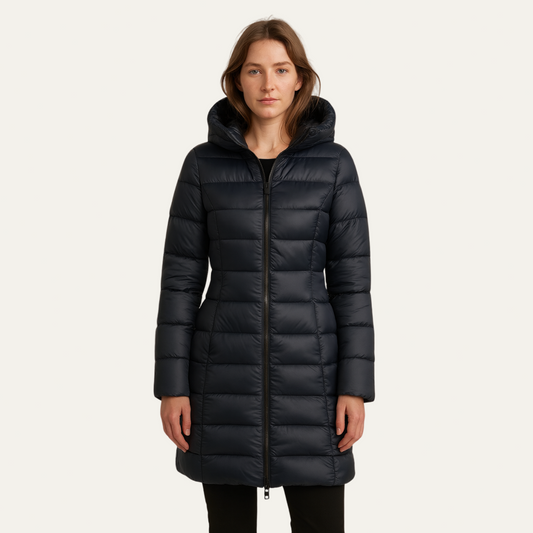 VogeLuxe | Women’s Hooded Quilted Puffer Coat 0