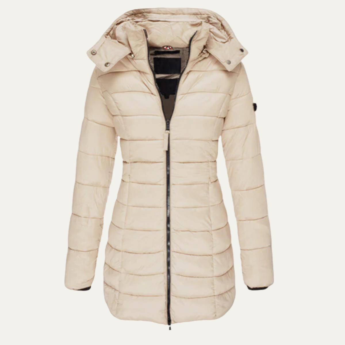VogeLuxe | Women’s Hooded Quilted Puffer Coat 3