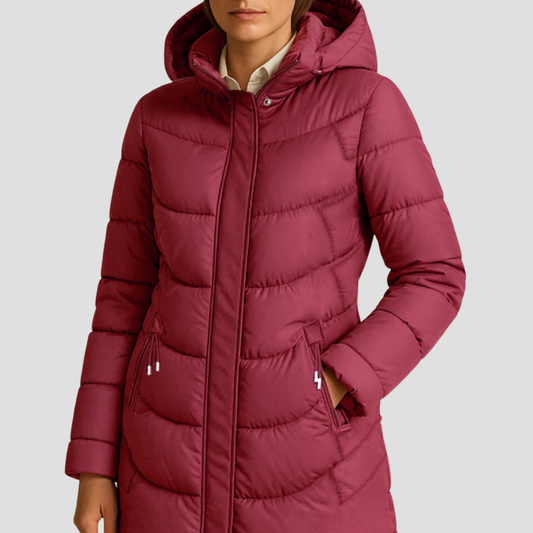 VogeLuxe | Women’s Hooded Quilted Winter Parka 0
