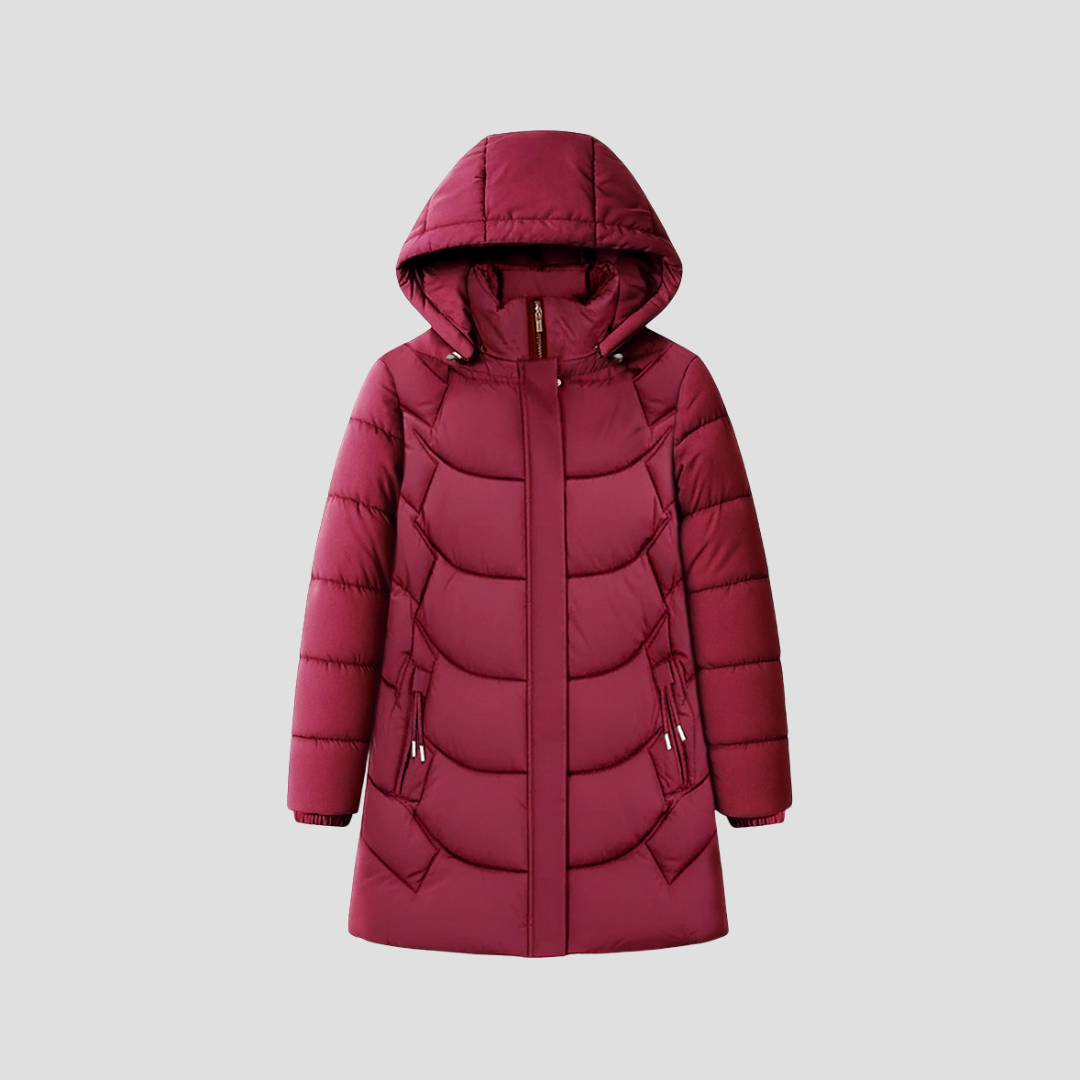 VogeLuxe | Women’s Hooded Quilted Winter Parka 1