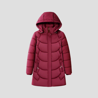 VogeLuxe | Women’s Hooded Quilted Winter Parka 1