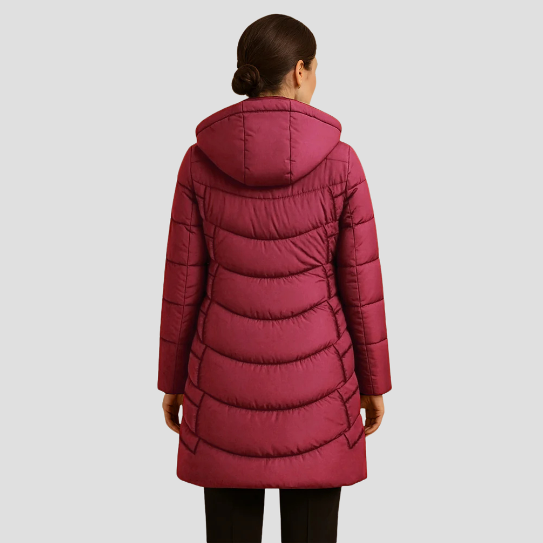 VogeLuxe | Women’s Hooded Quilted Winter Parka 3