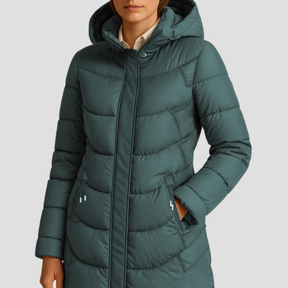 VogeLuxe | Women’s Hooded Quilted Winter Parka 5