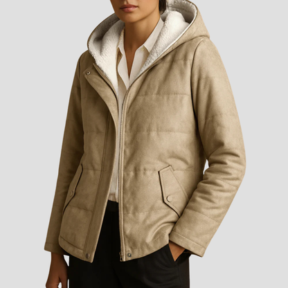 VogeLuxe | Women’s Hooded Sherpa-Lined Winter Parka 0