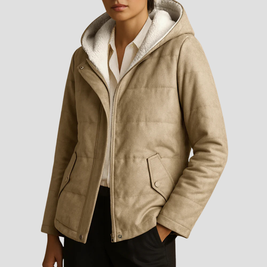 VogeLuxe | Women’s Hooded Sherpa-Lined Winter Parka 0