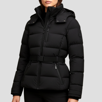 VogeLuxe | Women’s Hooded Short Puffer Jacket 0