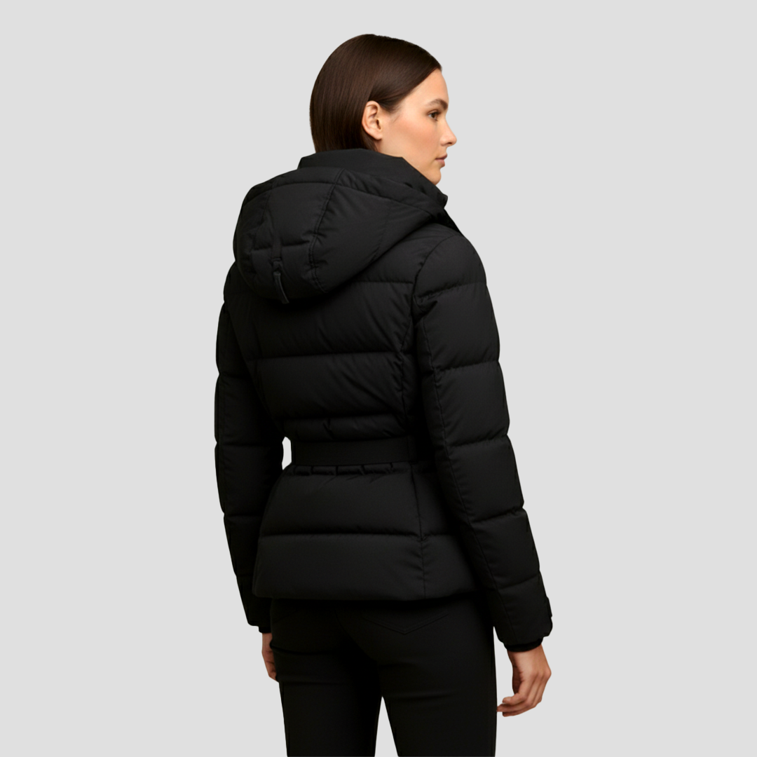 VogeLuxe | Women’s Hooded Short Puffer Jacket 3